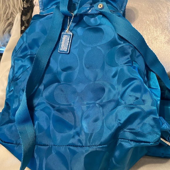 Coach foldable backpack and crossbody. VGUC - Picture 10 of 13